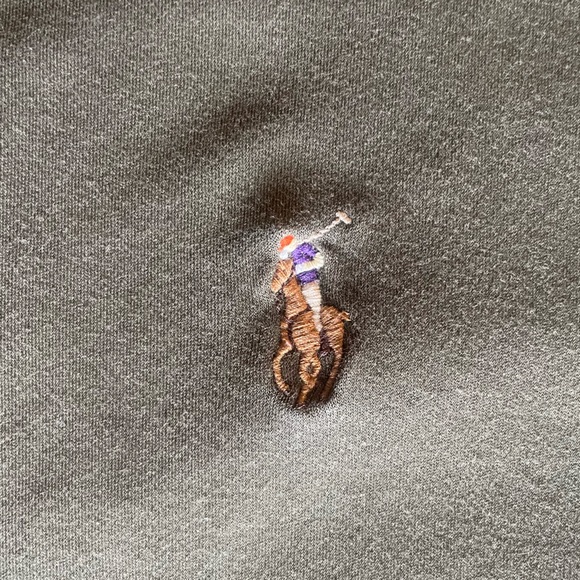 Ralph Lauren Men’s Olive Green Jersey Crewneck T-Shirt Size 2x Tall Big and Tall - Picture 4 of 5